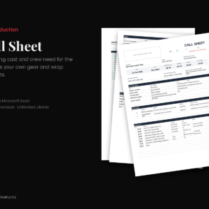 Call Sheet