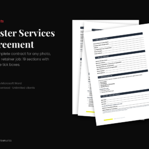 Master Services Agreement