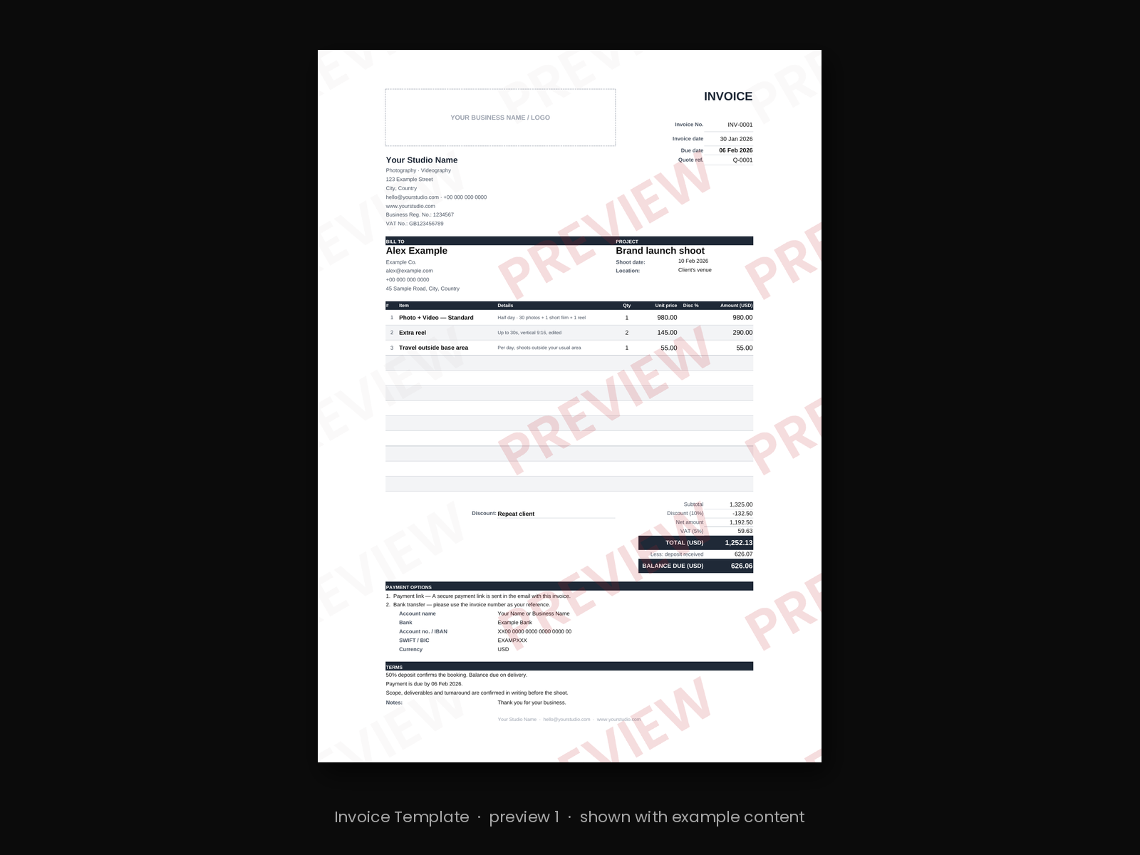 Invoice Template - Image 2